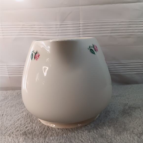 Vintage 48 Ounce Ceramic Pitcher Rhythm Rose Pattern by Household‎ Institute - Picture 4 of 10